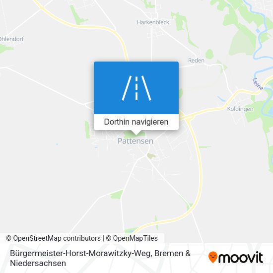 Bürgermeister-Horst-Morawitzky-Weg Karte