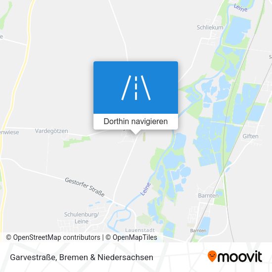 Garvestraße Karte