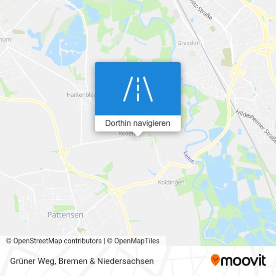 Grüner Weg Karte