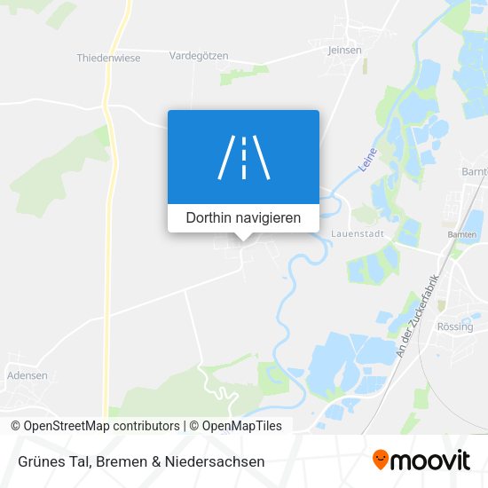Grünes Tal Karte