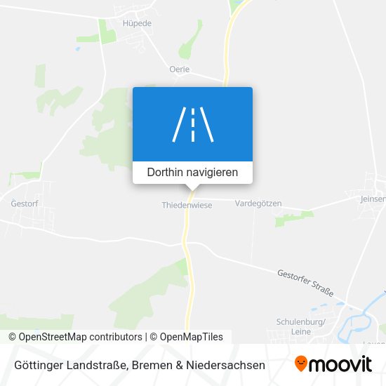 Göttinger Landstraße Karte