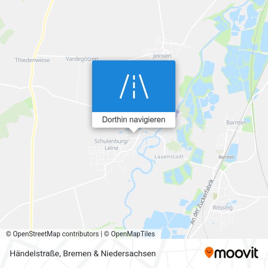 Händelstraße Karte