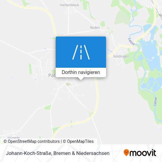 Johann-Koch-Straße Karte