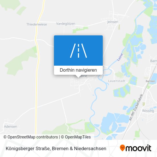 Königsberger Straße Karte