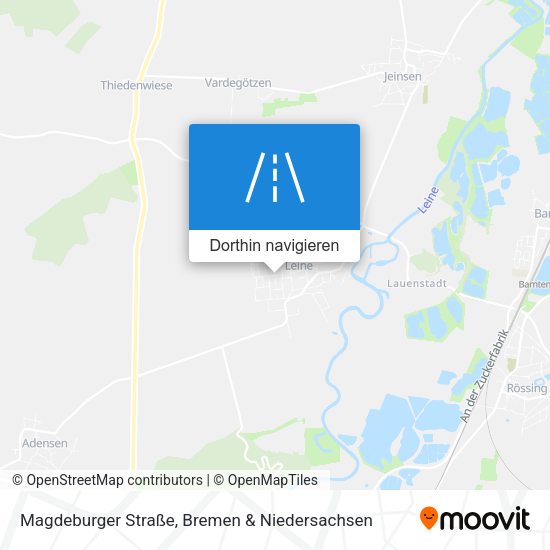 Magdeburger Straße Karte