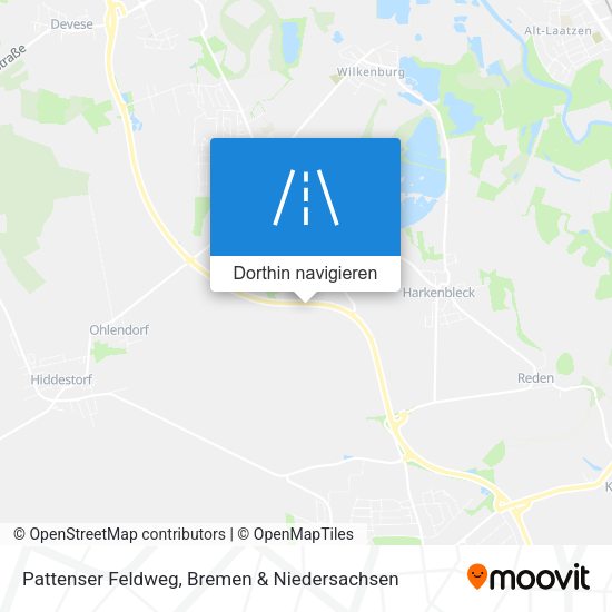 Pattenser Feldweg Karte