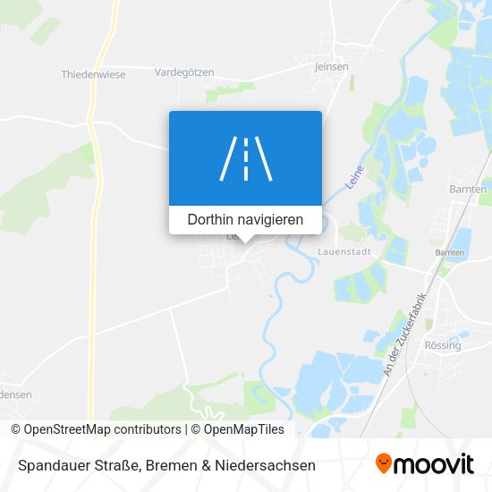 Spandauer Straße Karte