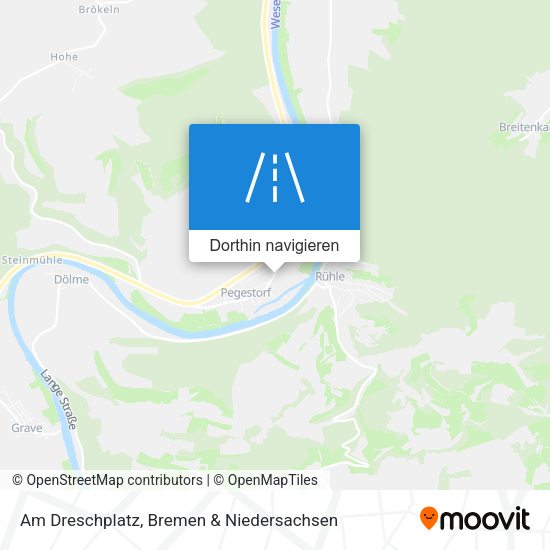 Am Dreschplatz Karte