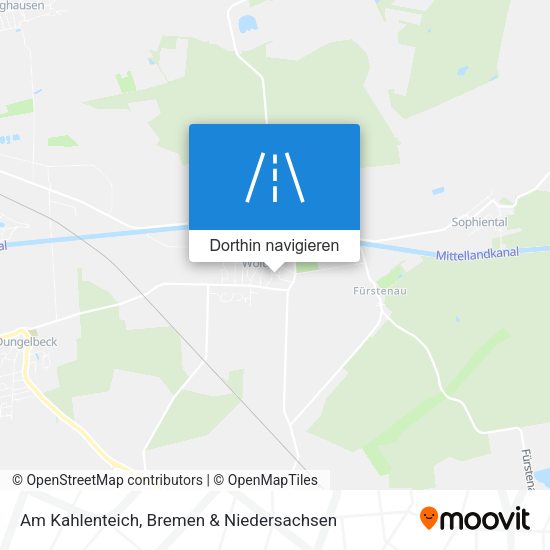 Am Kahlenteich Karte