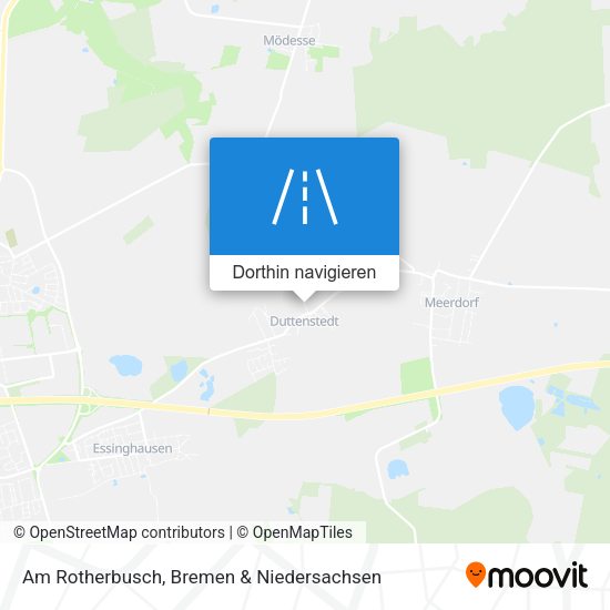 Am Rotherbusch Karte