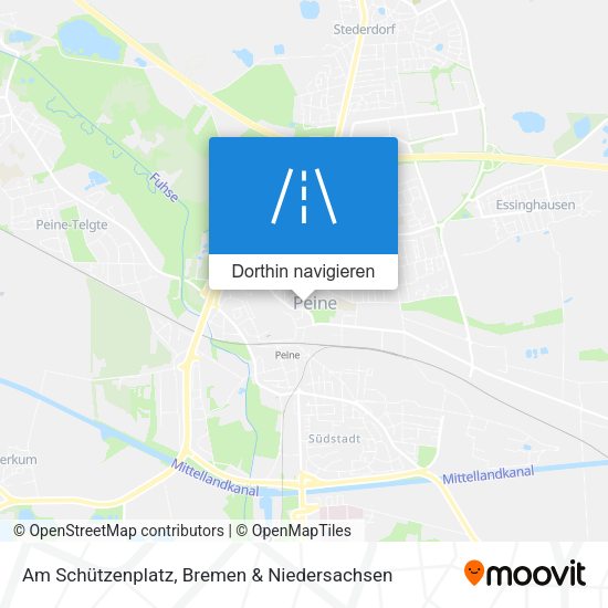 Am Schützenplatz Karte