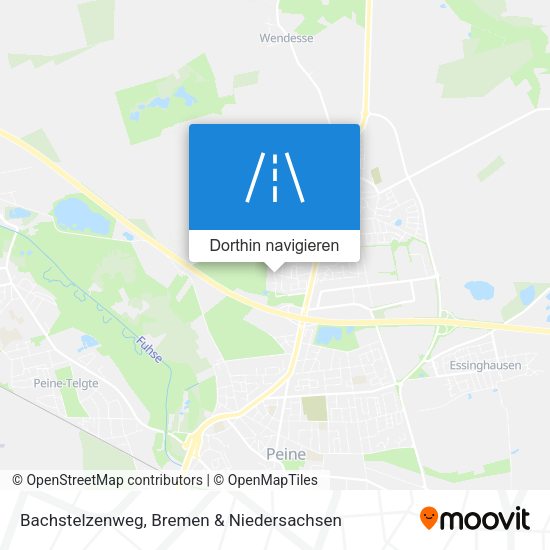 Bachstelzenweg Karte