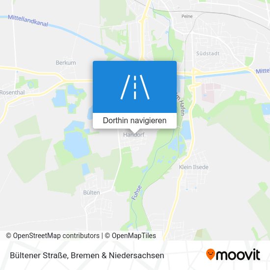 Bültener Straße Karte