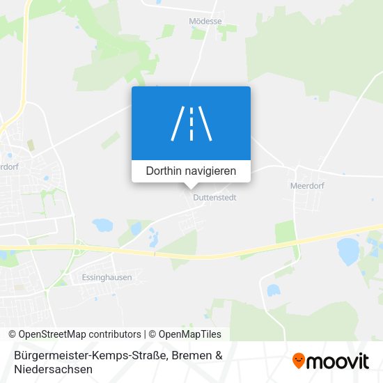 Bürgermeister-Kemps-Straße Karte