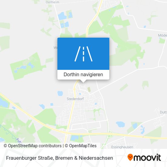 Frauenburger Straße Karte