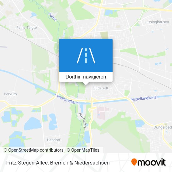 Fritz-Stegen-Allee Karte