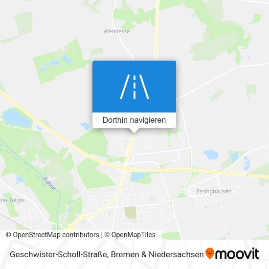 Geschwister-Scholl-Straße Karte