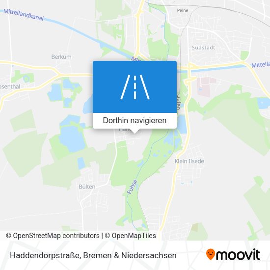 Haddendorpstraße Karte