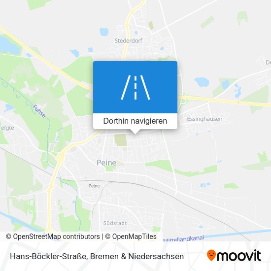 Hans-Böckler-Straße Karte