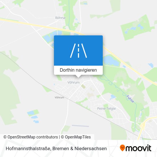 Hofmannsthalstraße Karte