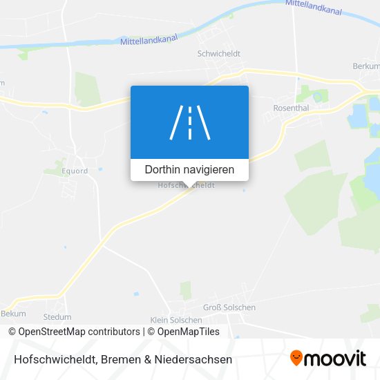 Hofschwicheldt Karte
