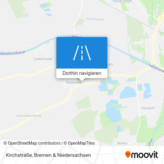 Kirchstraße Karte