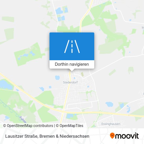 Lausitzer Straße Karte