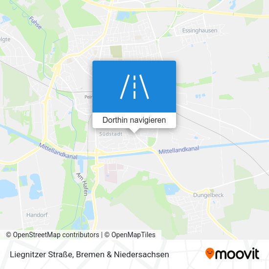 Liegnitzer Straße Karte