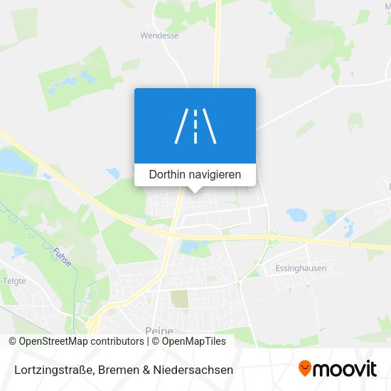 Lortzingstraße Karte