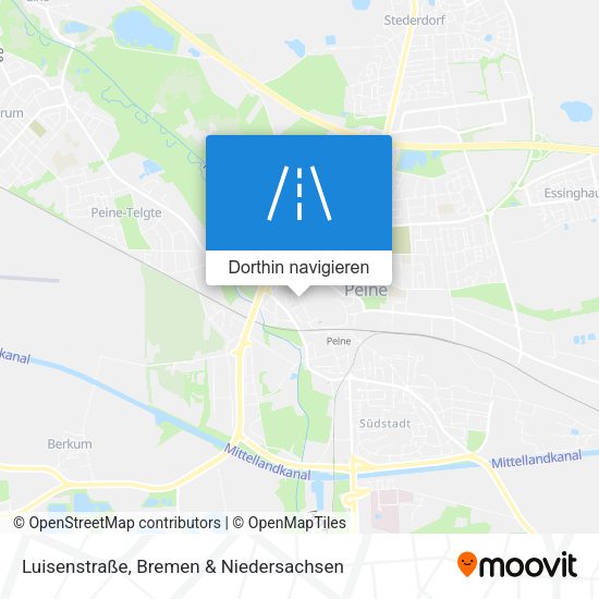 Luisenstraße Karte