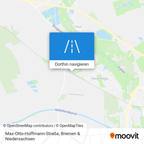 Max-Otto-Hoffmann-Straße Karte