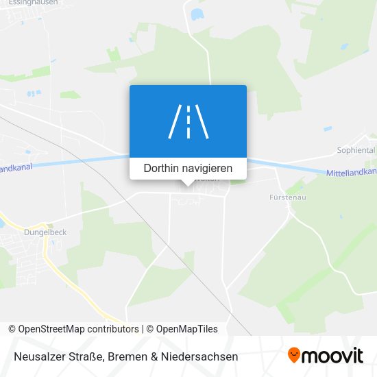 Neusalzer Straße Karte