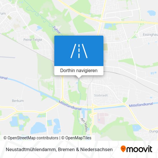 Neustadtmühlendamm Karte