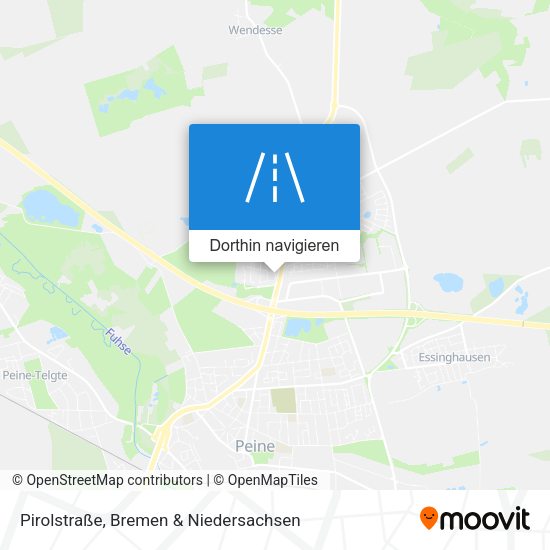 Pirolstraße Karte
