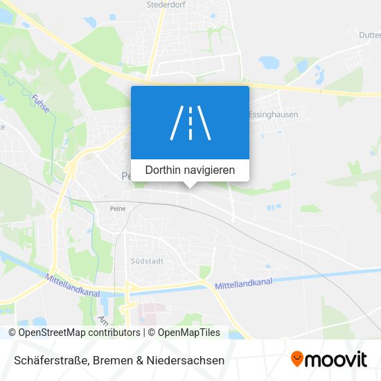 Schäferstraße Karte