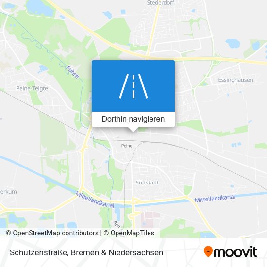 Schützenstraße Karte