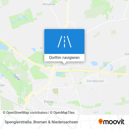 Spenglerstraße Karte