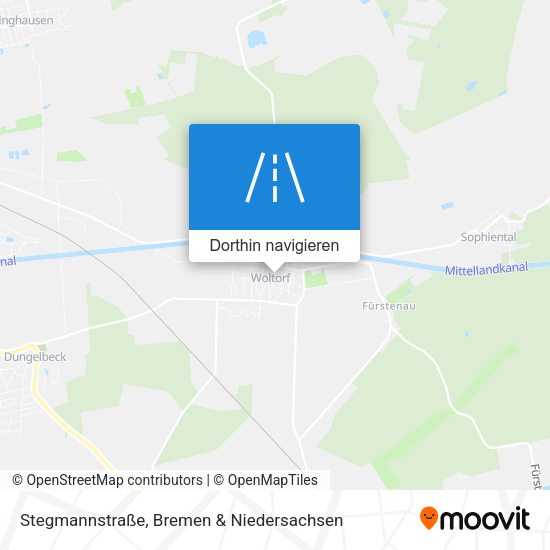 Stegmannstraße Karte
