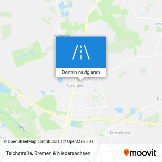 Teichstraße Karte