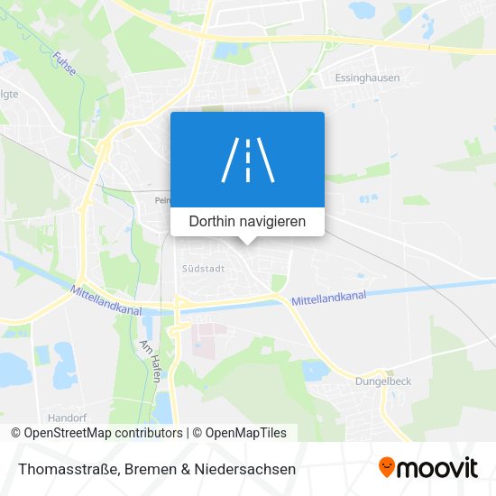 Thomasstraße Karte