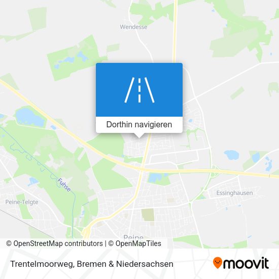 Trentelmoorweg Karte
