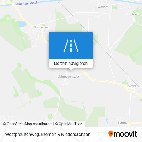 Westpreußenweg Karte
