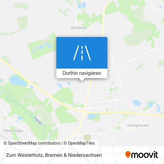 Zum Westerholz Karte