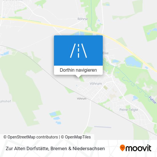 Zur Alten Dorfstätte Karte