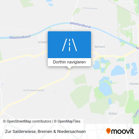 Zur Salderwiese Karte