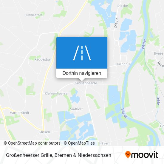 Großenheerser Grille Karte
