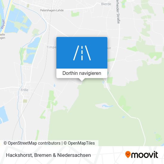Hackshorst Karte