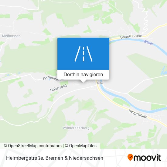 Heimbergstraße Karte