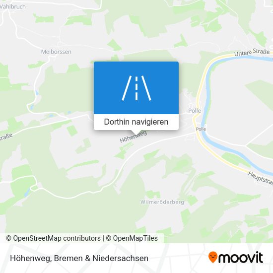 Höhenweg Karte
