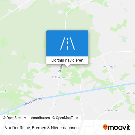 Vor Der Reihe Karte